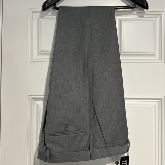 Grey Suit Pants Express - Picture 1 of 3